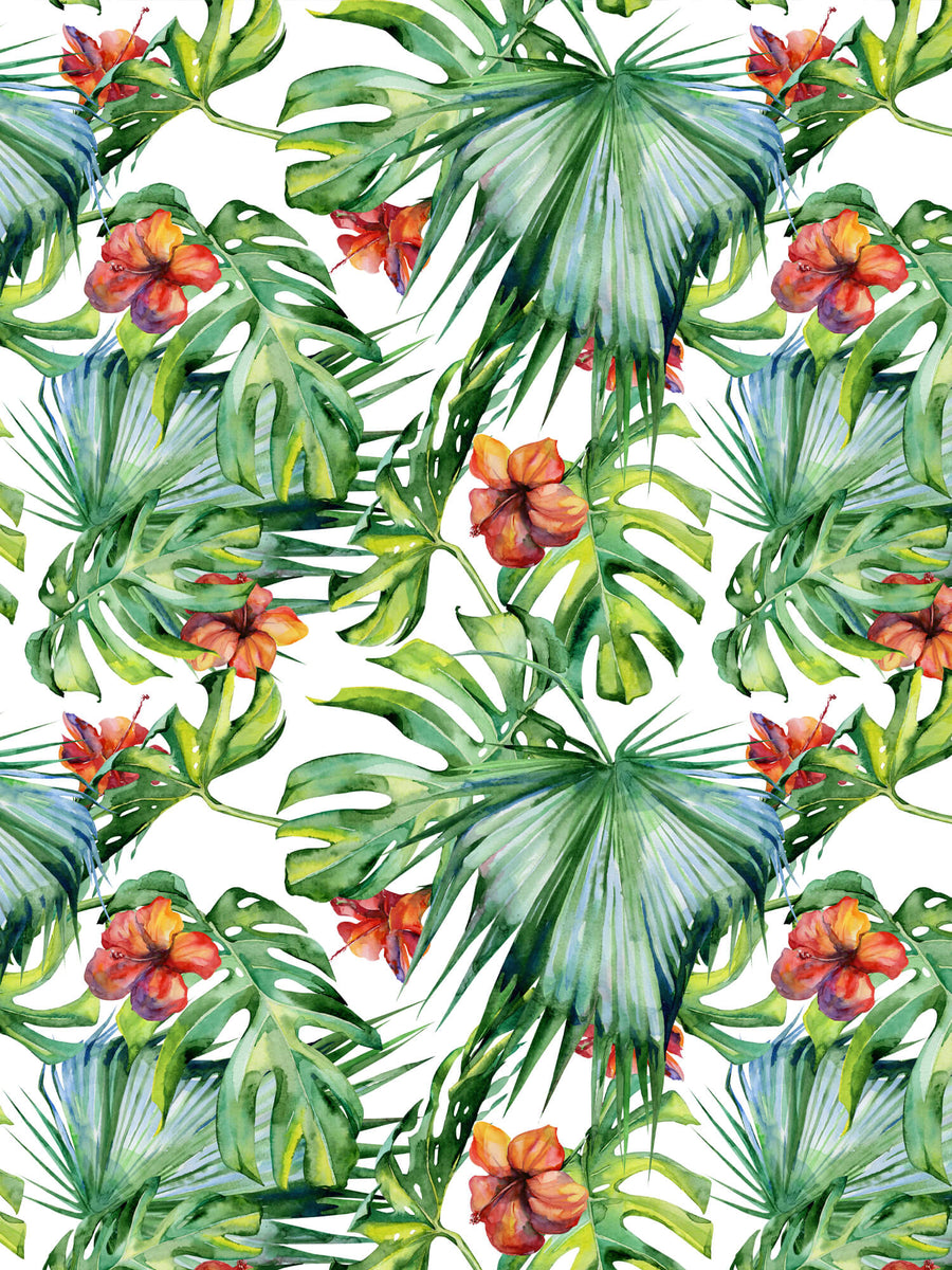 Tropical Flowers Wallpaper