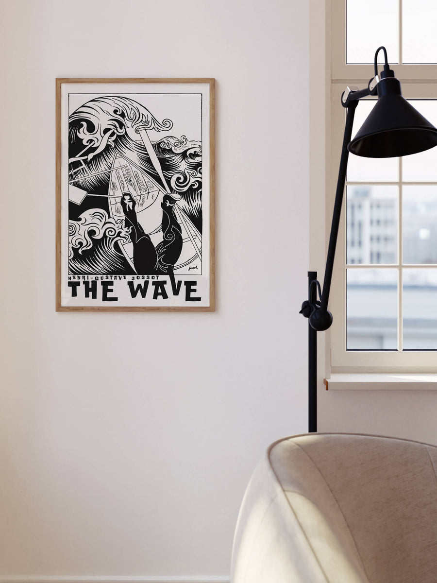 The Wave by Henri-Gustave Jossot Print