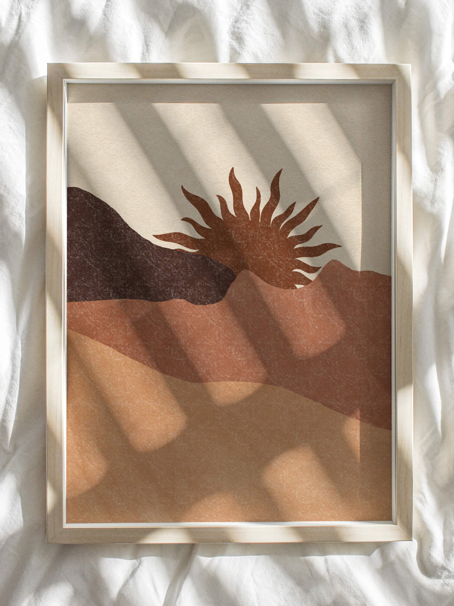 Desert Sun Print
